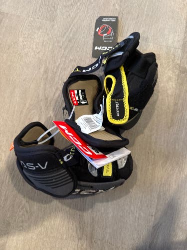 Junior Small CCM Tacks AS-V Elbow Pads (New)