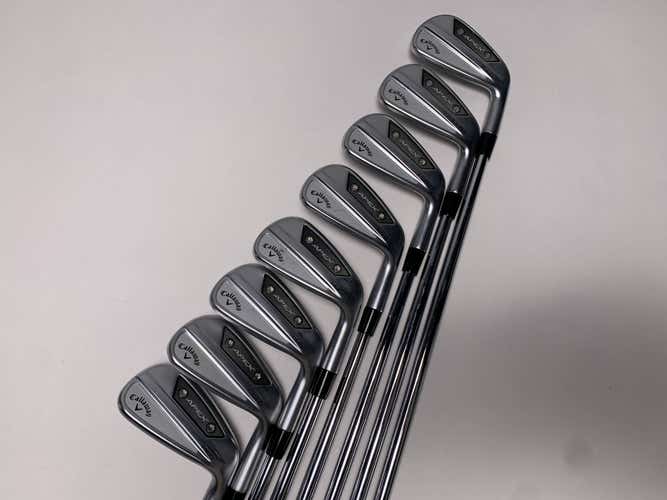 Callaway Apex Pro 24 Iron Set 4-PW+AW Modus 3 Tour 120g Stiff Steel Mens RH