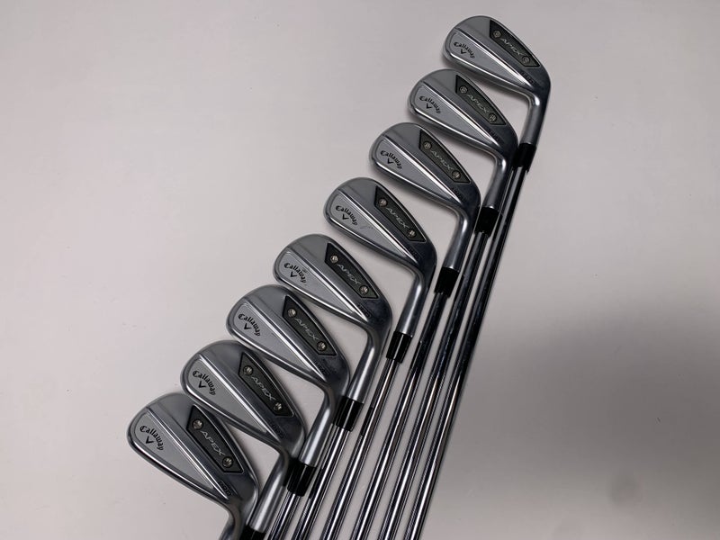 Callaway Apex Pro 24 Iron Set 4-PW+AW Modus 3 Tour 120g Stiff Steel Mens RH