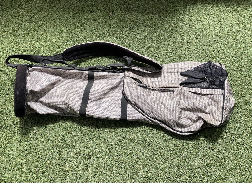 Titleist Sunday Carry Bag Gray 2-Way Divide Single Strap Golf Bag
