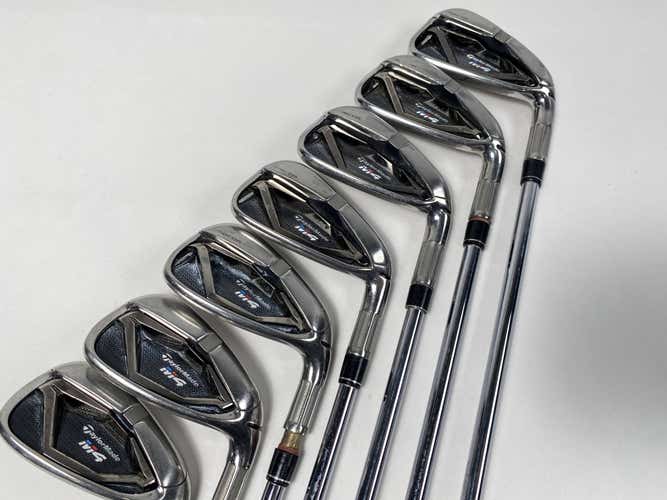 TaylorMade M4 Iron Set 4-PW KBS Max 85g Regular RH Midsize Grips +1/2''