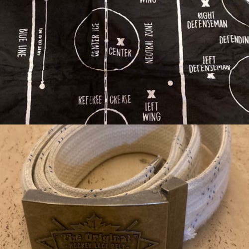 @Antoni bundle - Hockey Lace belt & hockey towel