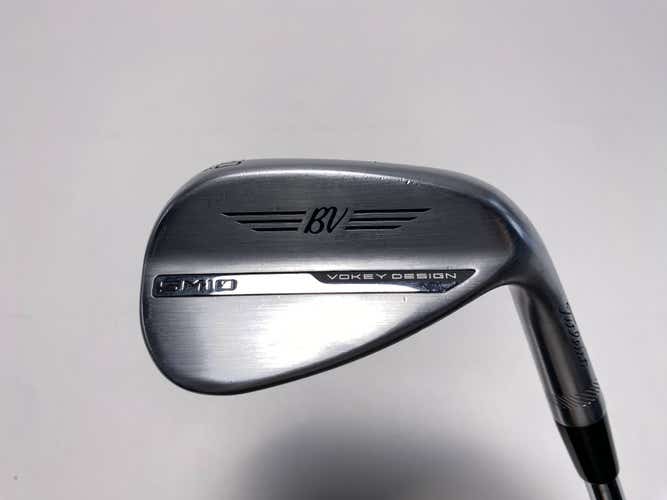 Titleist Vokey SM10 Tour Chrome Wedge 50* 8 Bounce F-Grind Wedge Steel Mens RH