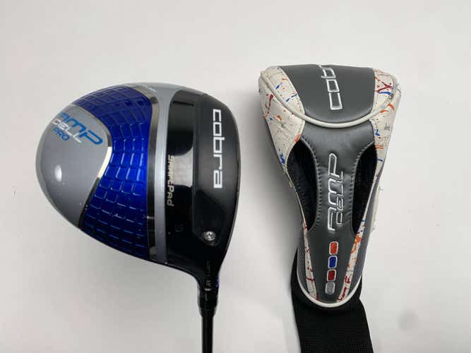 Cobra AMP Cell Pro Blue Driver 9.5* COMP CZ Regular Graphite Mens RH HC