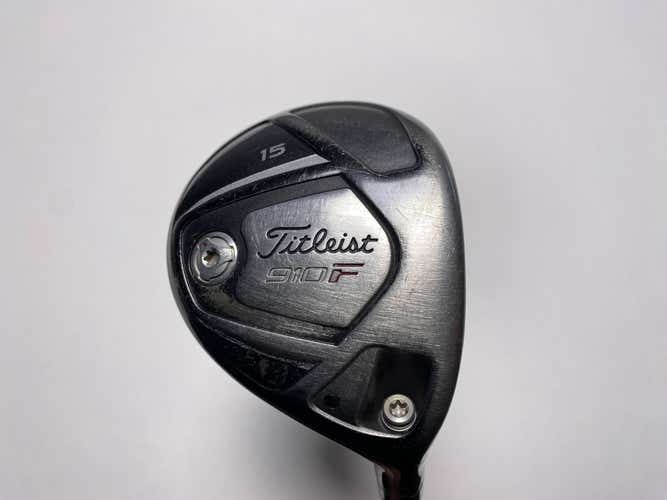 Titleist 910 F 3 Fairway Wood 15* Mitsubishi Rayon Bassara 55 Hi 55g Regular RH
