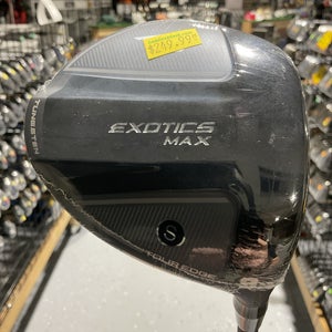 Tour Edge EXOTICS MAX 24° #9 Fairway Wood 41" FUJIKURA VENTUS Red 6-S Stiff MRH