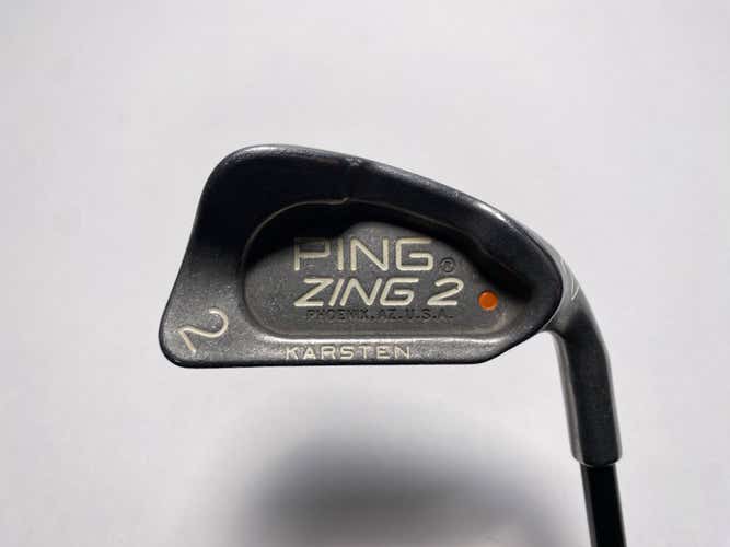 Ping Zing 2 Single 2 Iron Orange Dot 2* Flat Karsten 101 Regular RH