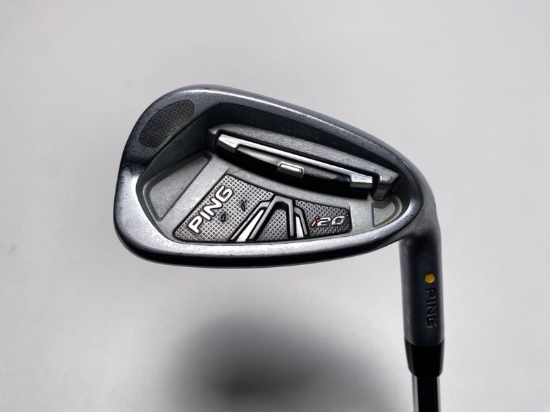 Ping i20 Pitching Wedge PW Yellow Dot 1.5* Up CFS Stiff Steel Mens RH