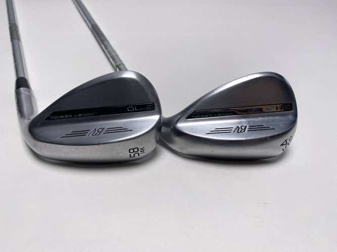 Titleist Vokey SM10 Tour Chrome Wedge Set 54* 12 | 58* 14 SM10 Wedge RH