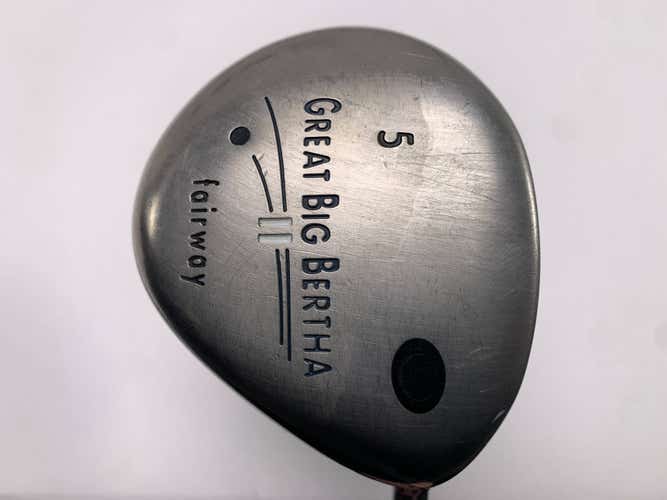 Callaway Great Big Bertha II 5 Fairway Wood 18* GBB System 60 Senior RH DENT