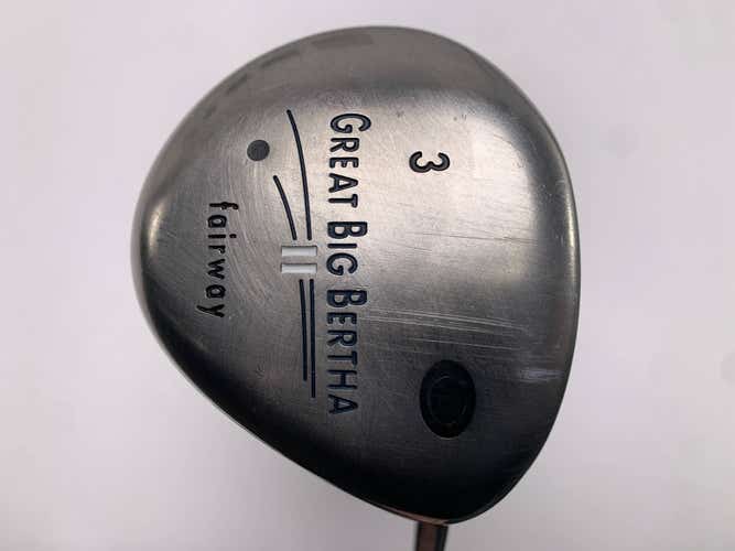 Callaway Great Big Bertha II 3 Fairway Wood 15* GBB System 60 Senior RH