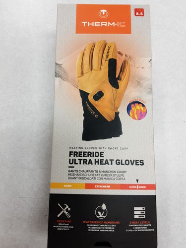 Unisex Thermic Freeride Ultra Heated Gloves- Size 8.5