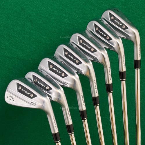 Callaway Apex Pro Forged '24 5-AW Iron Set NS Pro Modus 3 Tour 105 Steel Stiff