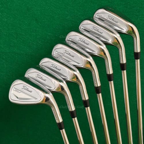 Titleist T350 Forged 2023 5-GW Iron Set TT AMT Tour White S300 Steel Stiff