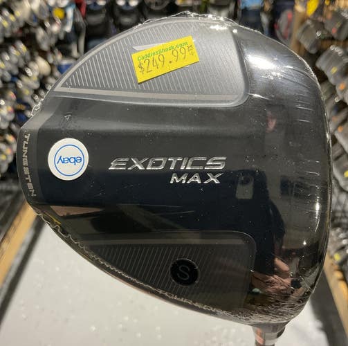 Tour Edge EXOTICS MAX 24 #9 Fairway Wood 41" FUJIKURA VENTUS 4-S Stiff Flex RH