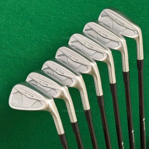 TayorMade P-7CB Forged 2024 5-AW Iron Set MMT Type-304SS 105/S Graphite Stiff