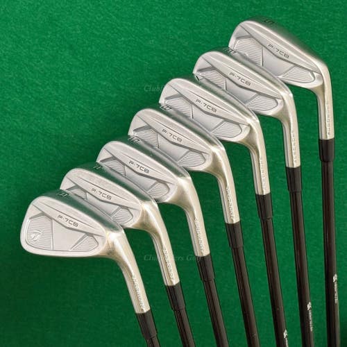TayorMade P-7CB Forged 2024 5-AW Iron Set MMT Type-304SS 105/S Graphite Stiff