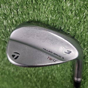 TaylorMade Milled Grind 3 MG3 Sandwedge 56 TW 12 Vokey SM9 Wedge Steel RH