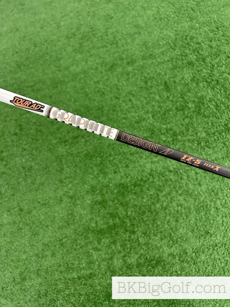 Tour AD Graphite Design IZ-5 Flex X Extra Stiff Driver Shaft / Taylormade Tip