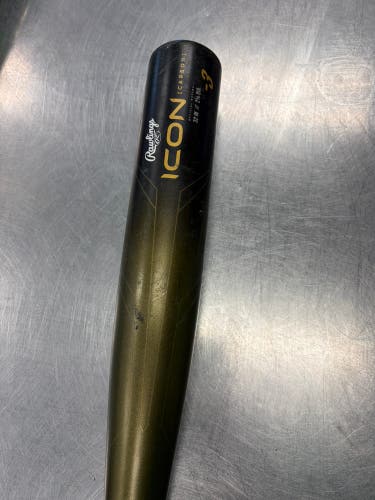 2023 Rawlings Icon Composite BBCOR Certified Bat (-3) 29 oz 32" (Used)