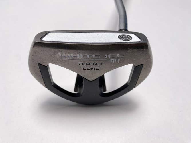 Odyssey White Ice D.A.R.T Long Putter 47" Broom Stick Mens RH - NEW Split Grip