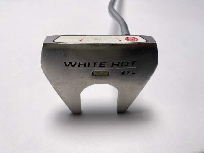 Odyssey White Hot XG 7 Long Broomstick Putter 46.5" Mens RH - NEW Split Grip