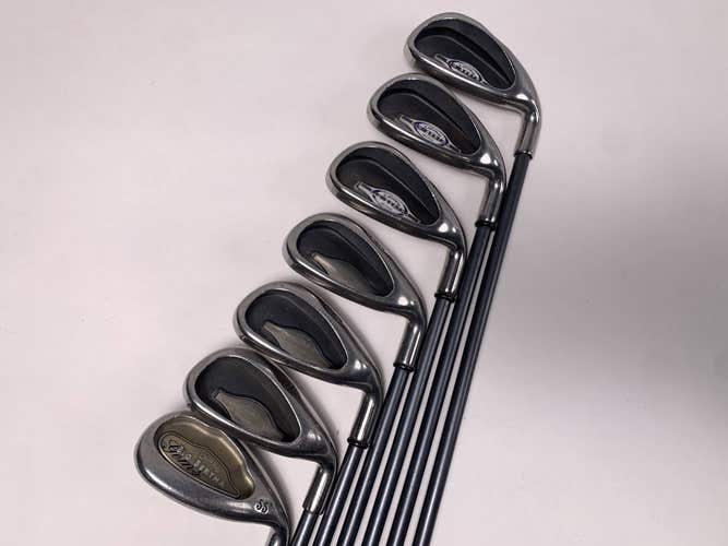 Callaway Big Bertha 2002 Iron Set 5-10+SW RCH 65i 65g Ladies Graphite Womens RH