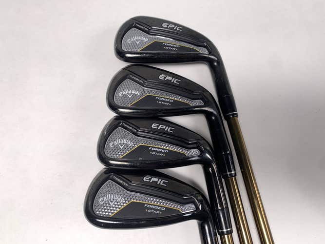 Callaway EPIC Forged Star Iron Set 6-9 ATTAS Speed 40g Ladies Graphite Womens RH