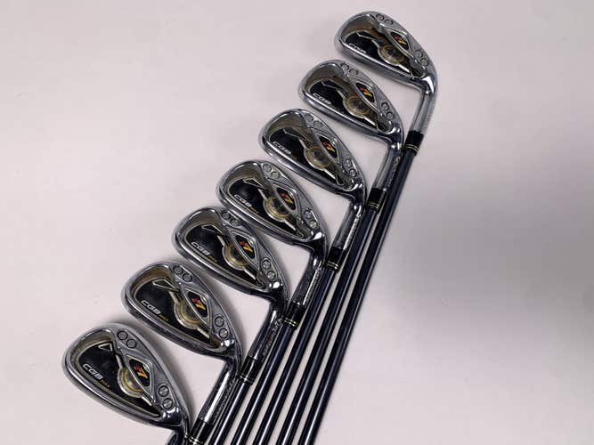TaylorMade R7 CGB Max Iron Set 5-PW+AW REAX 55g Regular Graphite Mens RH