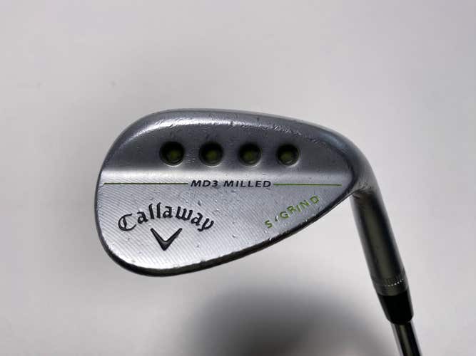 Callaway MD3 Milled Chrome S-Grind Wedge 60* 9 Bounce TT DG Steel Mens RH