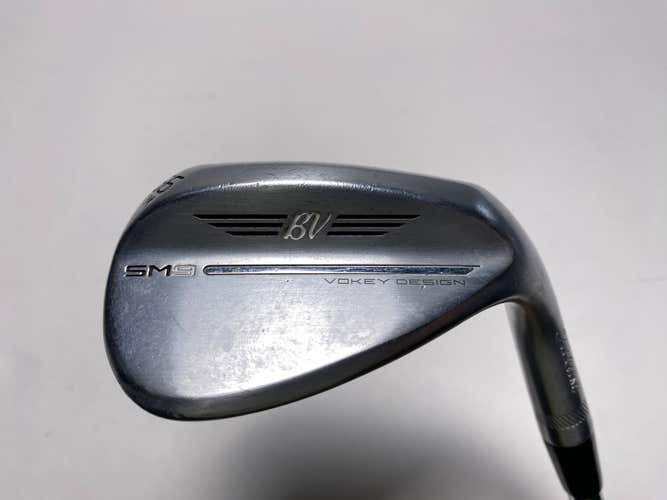 Titleist Vokey SM9 Tour Chrome Wedge 56* 8 Bounce M-Grind Wedge Steel Mens RH
