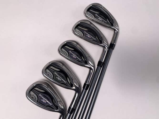 Callaway Steelhead XR Iron Set 6-PW Matrix Ozik Program F15 Regular Graphite RH