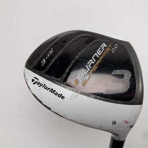 TaylorMade Burner Superfast 2.0 3 Fairway Wood 15* Matrix Ozik XCON4.8 Senior RH