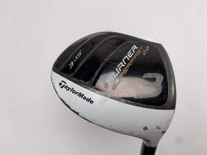TaylorMade Burner Superfast 2.0 3 Fairway Wood 15* Matrix Ozik XCON4.8 Senior RH