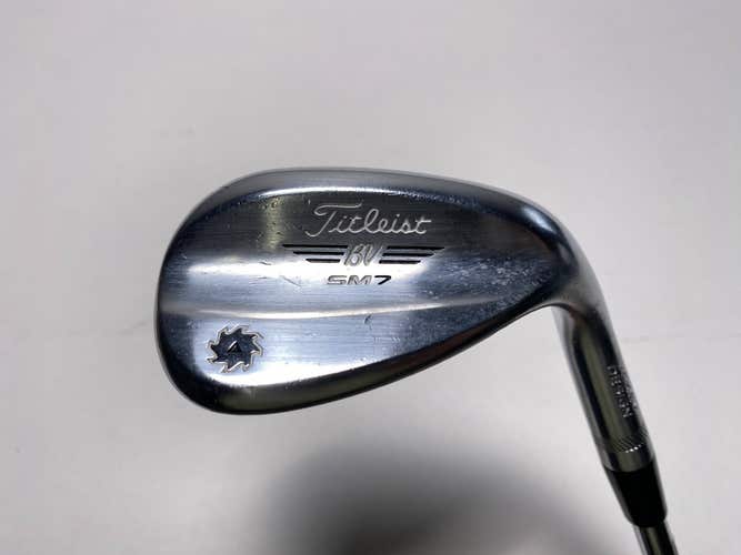 Titleist Vokey SM7 Tour Chrome Wedge 58* 10 Bounce S-Grind Wedge Steel RH -1"