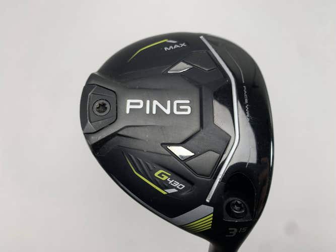 Ping G430 Max 3 Fairway Wood 15* Alta CB Soft Regular 65g Senior Graphite RH
