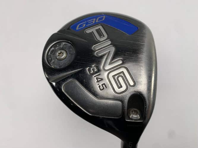 Ping G30 3 Fairway Wood 14.5* Grafalloy ProLaunch Blue 65g Stiff RH Midsize Grip