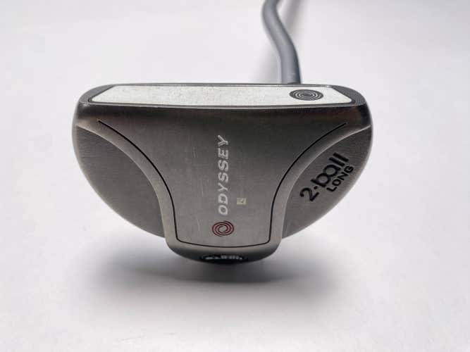 Odyssey White Ice 2-Ball Long Broomstick Putter 47" Mens RH - New Split Grip