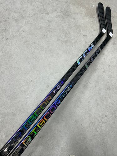 2 Pack 70 Flex P88 Senior CCM RibCor Trigger 9 Pro Left Hand Hockey Stick Pro Stock (New)