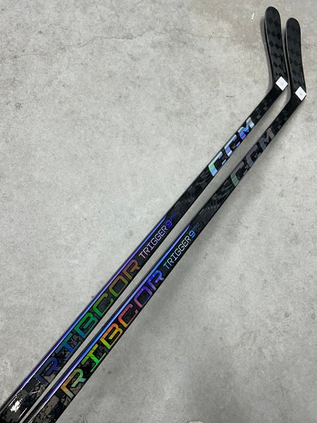 2 Pack 70 Flex P88 Senior CCM RibCor Trigger 9 Pro Left Hand Hockey Stick Pro Stock (New)