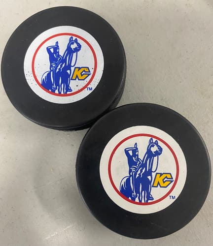 Kansas City Scouts puck