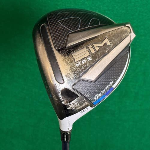 LH TaylorMade SIM Max 9 Driver Fujikura Ventus Blue 6-S Graphite Stiff