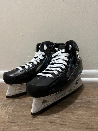 True TF Custom Pro Hockey Goalie Skates Regular Width 7.5 (Used)
