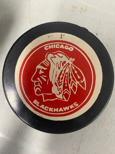 Chicago Blackhawks puck