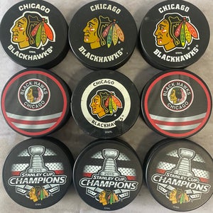 Chicago Blackhawks puck