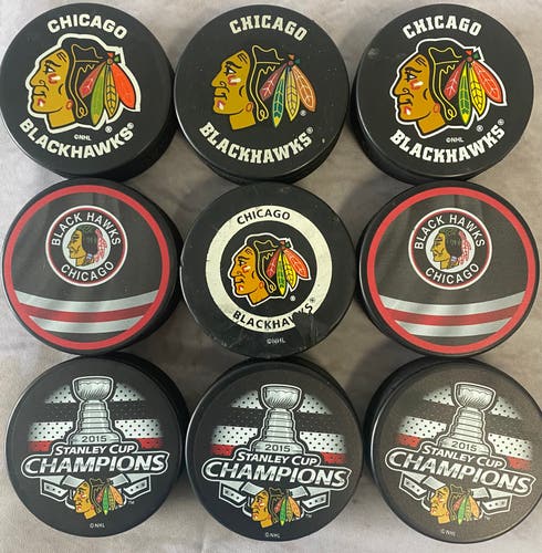Chicago Blackhawks puck