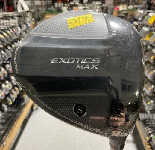 Tour Edge EXOTICS MAX 24 #9 Fairway Wood 41" FUJIKURA VENTUS Blue 6-S Stiff