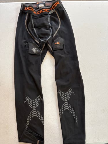 Black Large Boys Shock Doctor Compression (Used)