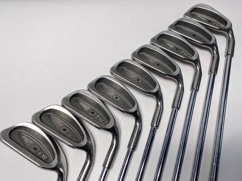 Ping Eye 2 Iron Set 2-PW Black Dot Karsten Regular Steel Mens RH