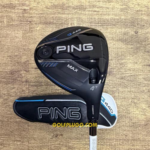 4 Wood- Ping G440 Max w/ Headcover / Ping Tour 2.0, Stiff (2684)